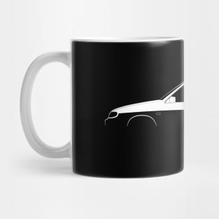 Lada Samara II 5-Door Silhouette Mug